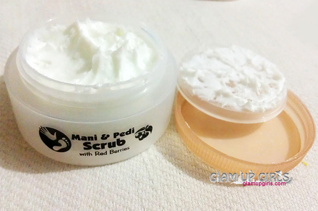 Golden Girls Cosmetics Soft Touch Mani and Padi Cure - Scrub