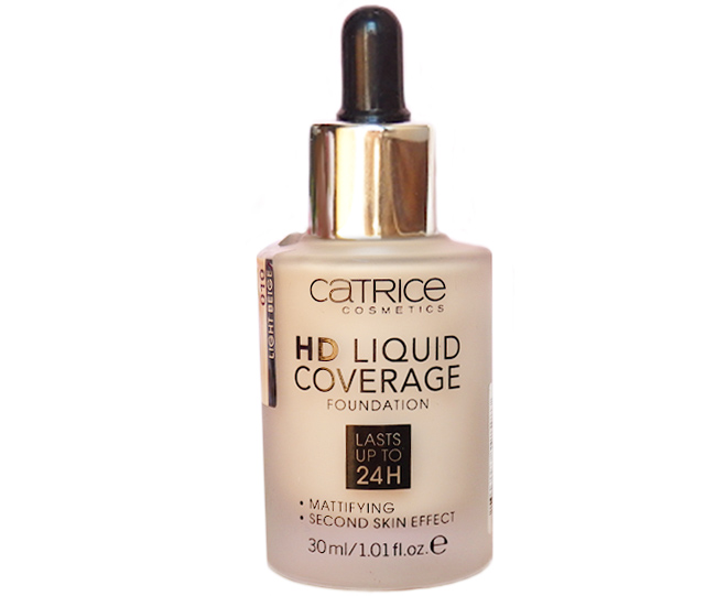 Catrice HD Liquid Coverage Foundation - Review Catrice HD Liquid Coverage Foundation - Review