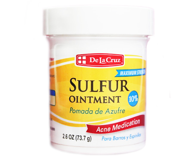 De La Cruz Sulfur Ointment 10% - Best Acne Medication - Review De La Cruz Sulfur Ointment 10% - Best Acne Medication - Review