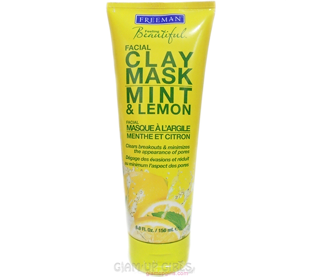 Freeman Mint and Lemon Clay Face Mask