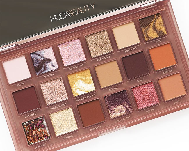 Huda Beauty Naughty Nude Eyeshadow Palette - Review and Swatches Huda Beauty Naughty Nude Eyeshadow Palette - Review and Swatches
