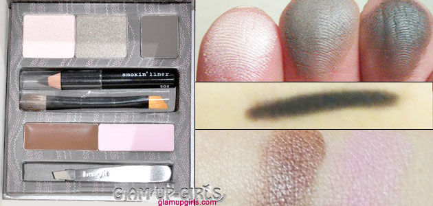 Benefit Smokin' Eyes kit EOTD - Review and Swatches