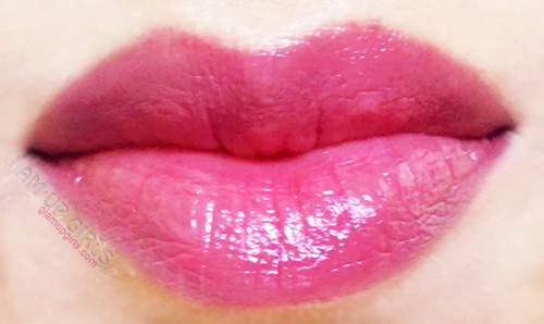 Essence Sheer and Shine Lipstick in I Feel Pretty swatch