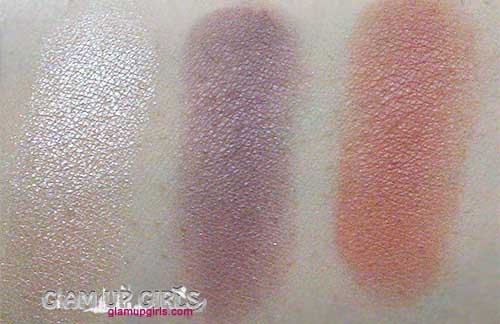Sleek Makeup Taupe Shimmery and Regal matte eyeshadow and Sahara matte blusher
