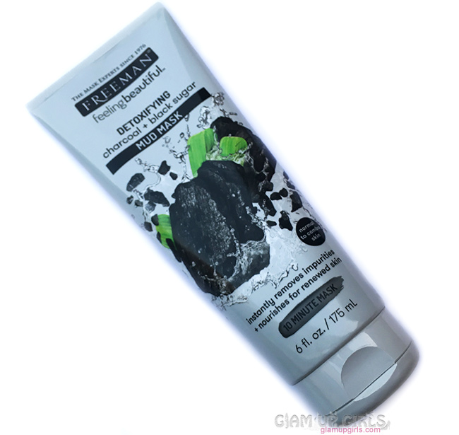 Freeman Detoxifying Charcoal and Black Sugar Mud Mask