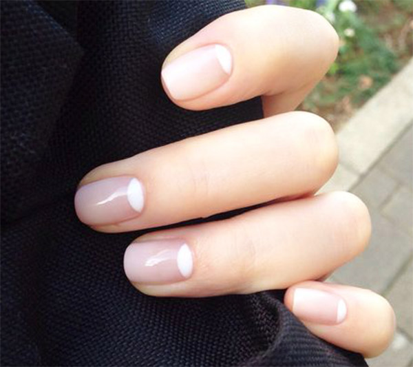 Reverse French Mani