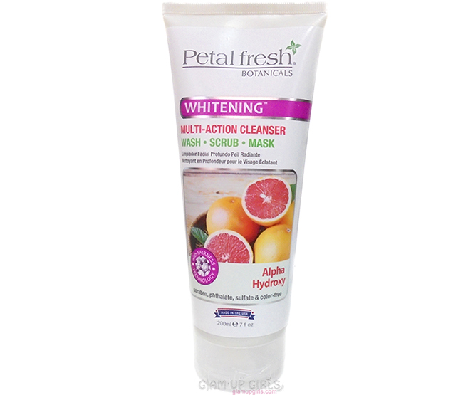 Petal Fresh Botanicals Multi Action Cleanser Wash, Scrub, Mask