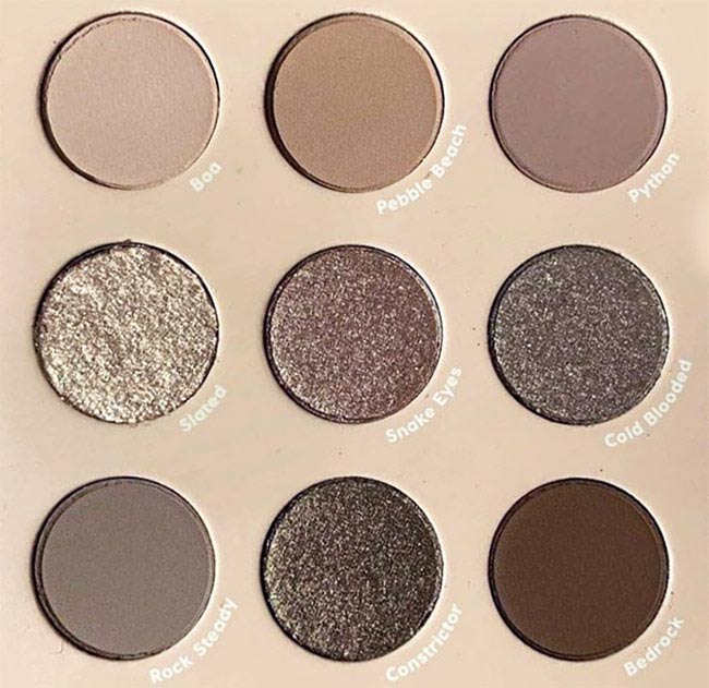 ColourPop That's Taupe Eyeshadow Palette Close up