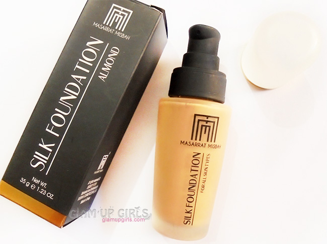 Masarrat Misbah Makeup Silk foundation in Almond