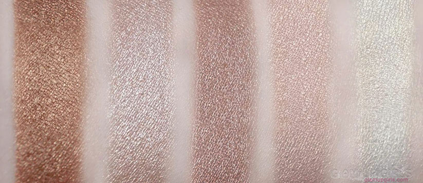 Makeup Revolution Vivid Shimmer Brick in Radiant Swatches