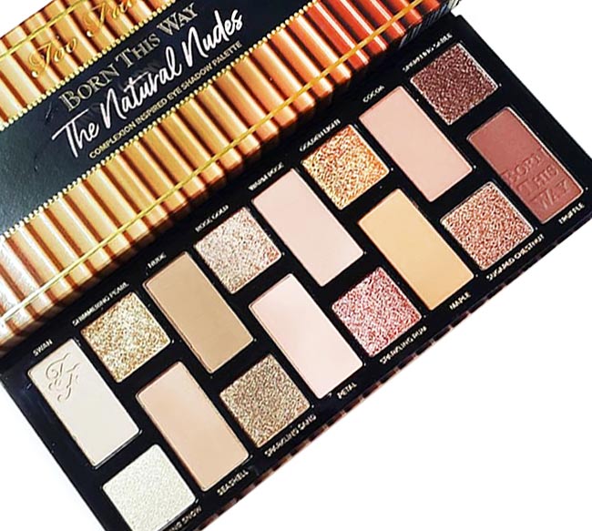 Too Faced Born This Way The Natural Nudes Eyeshadow Palette - Review and swatches Too Faced Born This Way The Natural Nudes Eyeshadow Palette - Review and swatches